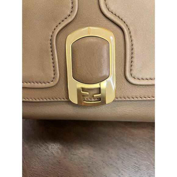 Fendi Anna Leather Flap Crossbody - Picture 7 of 15